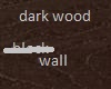 dark wood wall