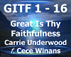 Great Is Thy Faithfulnes