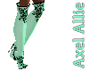 AA Green Lacy Boots