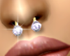Diamond Nose Piercing
