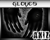 ]Akiz[ Simple PVC Gloves