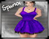 *S* Purple Jean Dress