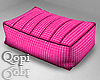 Deep Pink Pouf + Pose