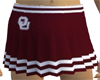 ! Sooner Cheer Skirt