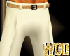 WCD crocskin cream pants