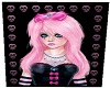 {BS} Pink Skull Emo Girl