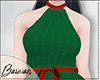 [Bw] Xmas Green Dress