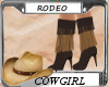 Leather Cowgirl Boots