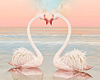 T- Flamingos Heart
