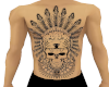Aztec Jaguar Skull Tatt