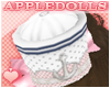 *A White Mini Sailor Hat