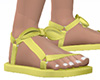 Yellow Summer Sandals