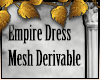 Empire Mesh Gown 