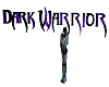 dark warrior 3d text