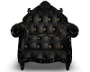 blk leather chair