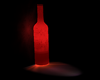 bottle lamp red