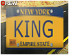 TC* New York King Plates