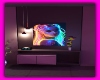 apartment neon night