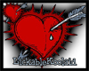 *koolaid* Heart Sticker