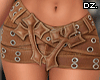 # Cross Skirt - Brown