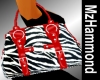 *MzH-Zebra/Red Purse