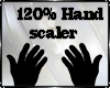 120 % Hand Scaler F/M