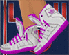 purple  shoe