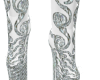 [£] Silver Carn. Sandal