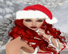 Santa Hat & Red Hair