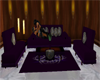 Celtic purple sofa