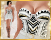 G- Aztec White Dress