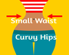 Small Waist, Curvy Hips