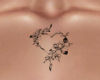 e. chest tattoo heart