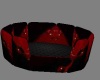 ~red pet bed~