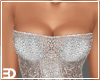 White Sheer Sheath Gown
