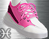 ♚ pink sneakers