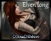 (OD) Elven long, red