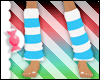 *CS* blue striped socks