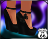 SD Black Silver Heels