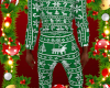 Christmas Green Pjs M