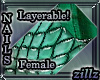 [zillz]DragonNails Green