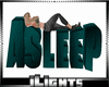 [iL] Teal  Asleep Bed