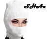 {s} ski mask white
