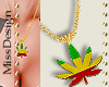 MD♛Reggae Necklace