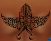 Viking back tattoo (Fem)
