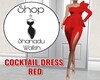 Cocktail Dress Red
