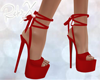R | Party Heels - Red