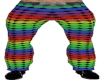 Rainbow suit pants