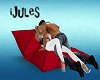 Red Kissing Pillow