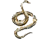 gold snake with diamond